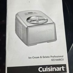 Cuisinart Ice Cream Maker