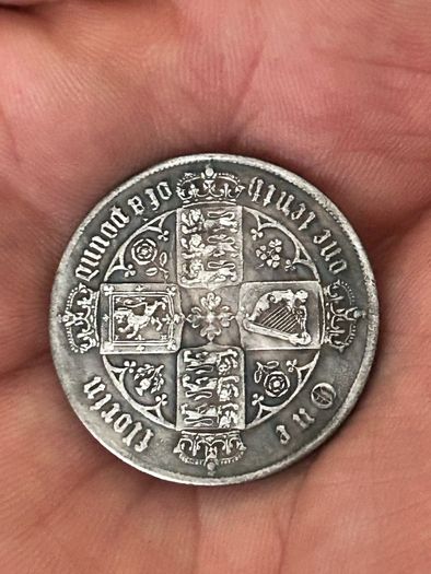 Victoria 1852-1881One Florin / Gothic Head / British Coins / Restrike reproductions