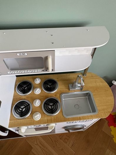 wooden toy kitchen