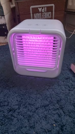 Portable air cooler fan