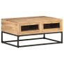 Coffee Table 90x60x40 cm Solid Acacia Wood Image 8