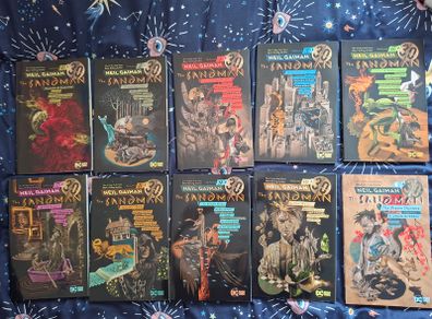 The Sandman volumes 1, 3 - 10, + special volume