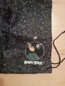 Angry Birds drawstring bag