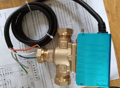 replacement Honeywell motorised valve 3 port