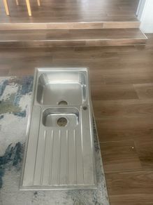 Franke stainless steel double sink
