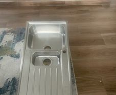 Franke stainless steel double sink