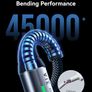 INIU USB C Charger Cable, 2m Type C Cable Fast Charging, Braided USB A to USB-C Phone Charger Cable USBC for iPhone 17 16 15 Pro Max, Samsung Galaxy S25 S24 Ultra, Pixel 10, iPad Air Switch Steam etc. Image 3