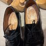 Sanders Andy Calf Skin Leather Oxford Laced Shoes - Size 10 Image 7