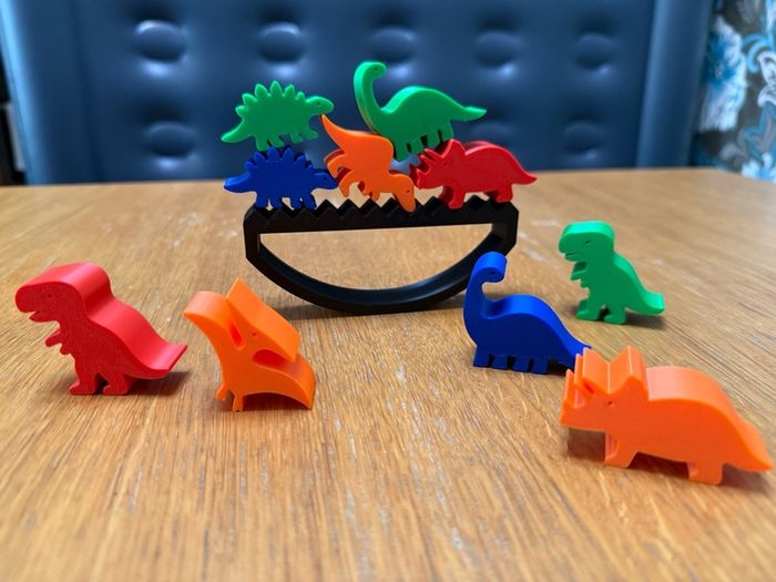 Dino Balance Game