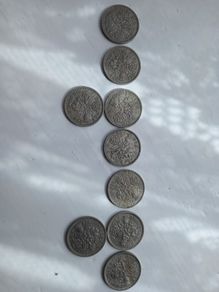 1936 to 1967 uk sixpences
