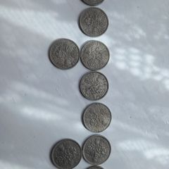 1937 to 1967 uk sixpences