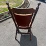 Set of 4 Beautiful Vintage Solid Wood Chairs 200 Image 6