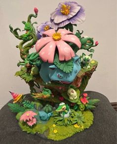 Venusaur Forest Diorama Display Figure