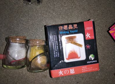 DIY crystal jars