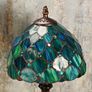 Stained Glass Table Lamp, Vintage Image 4