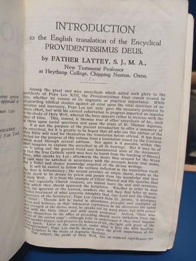Vintage Douay Bible