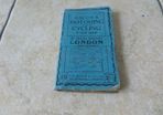 Bacon's Antique Motoring and Cycling Map of London