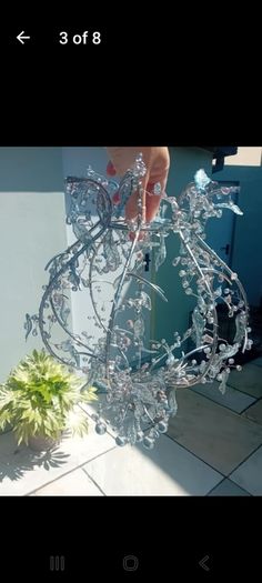 floral chandelier pendant