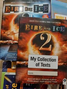 Fire &Ice Junior Cycle Book + My Collection of Texts Book by Gill Edu.