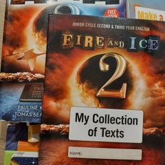 Fire &Ice Junior Cycle Book + My Collection of Texts Book by Gill Edu.