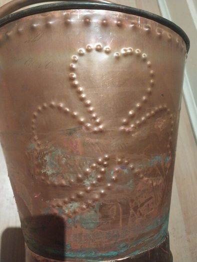 Copper bucket / coal scuttle