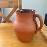 Vintage Terracotta Pitcher Image 2