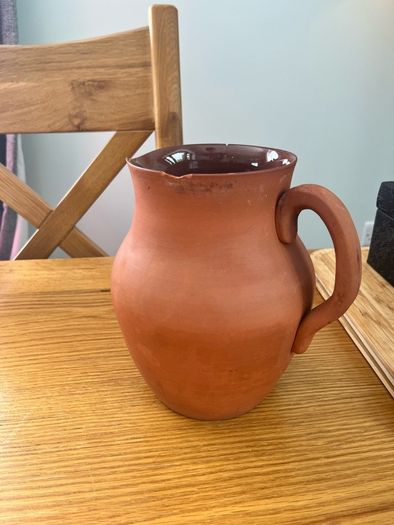 Vintage Terracotta Pitcher
