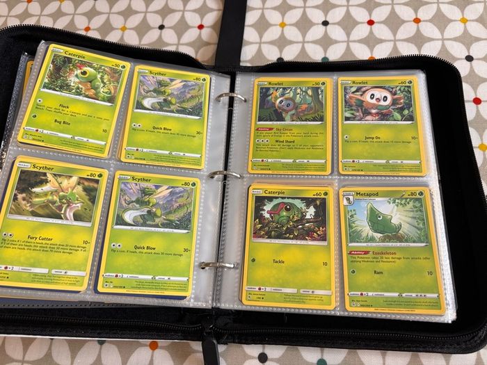 Pokemon folder and cards