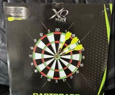 Brand new hard dartboard, dart board, in box, unopened