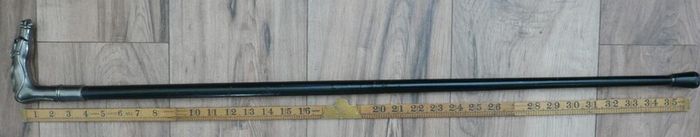 Vintage Sword Stick with  head handle (length 36", blade length 21") (metal walking stick)
