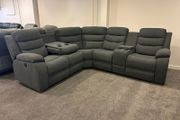 MESSIVE SALE ON RECLINER COUCHES.Drop down cupholders with  wireless chargers and USB ports. Corner Couches and 3+2 sets instock