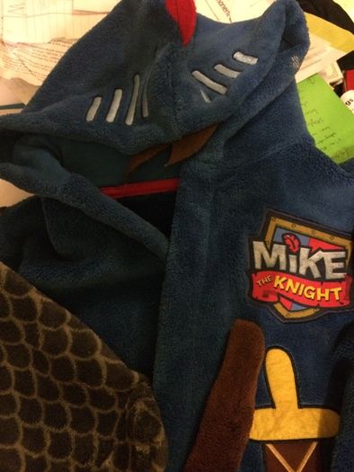 Dressing gown mike the knight