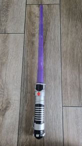 Vintage 2002 Star Wars Hasbro Purple lightsabre