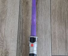 Vintage 2002 Star Wars Hasbro Purple lightsabre