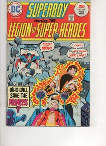 Superboy #209 Who Can Save The Princess 1975 Dc Bronze Age Comic