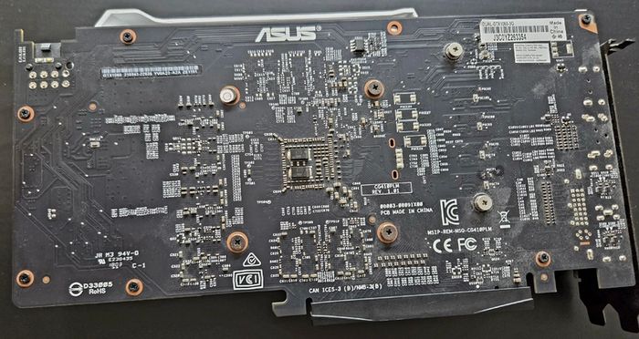 ASUS Geforce GTX 1060 3GB DUAL FAN GTX1060 used graphics card