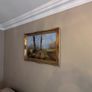 Signed Landscape Oil Painting - Ornate Gilt Frame Image 5