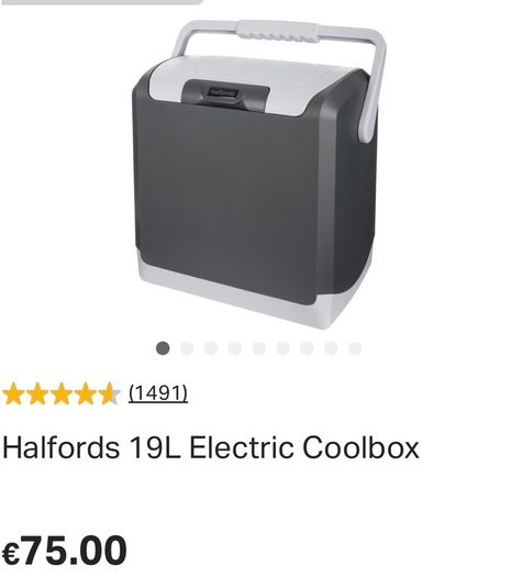 Camping 19L elctric coolbox 12v