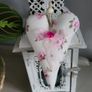 Hanging Heart Decoration. Handmade shabby chic decor. Perfect gift for teacher. Image 2