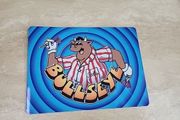 bullseye metal sign