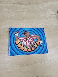 bullseye metal sign