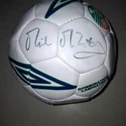 Mick McCarthy Signed Ireland Football 2002