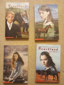 Girls books Heartland x 4