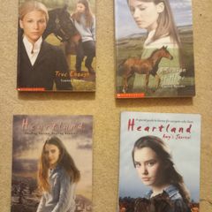 Girls books Heartland x 4