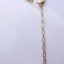 Vintage PILGRIM - FAVOURITES 3 Charm Necklace Brown & Gold BNWT Image 7