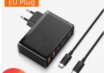 Charger 100W USB Type C PD Fast Charger with Quick Charge 4.0 3.0 USB Phone Charger For MacBook Laptop Smartphone