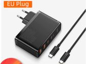 Charger 100W USB Type C PD Fast Charger with Quick Charge 4.0 3.0 USB Phone Charger For MacBook Laptop Smartphone