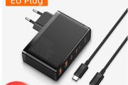 Charger 100W USB Type C PD Fast Charger with Quick Charge 4.0 3.0 USB Phone Charger For MacBook Laptop Smartphone