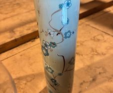 tray and vase