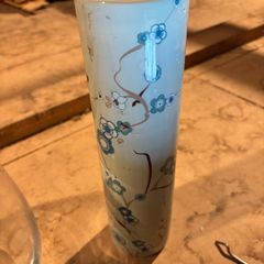 tray and vase